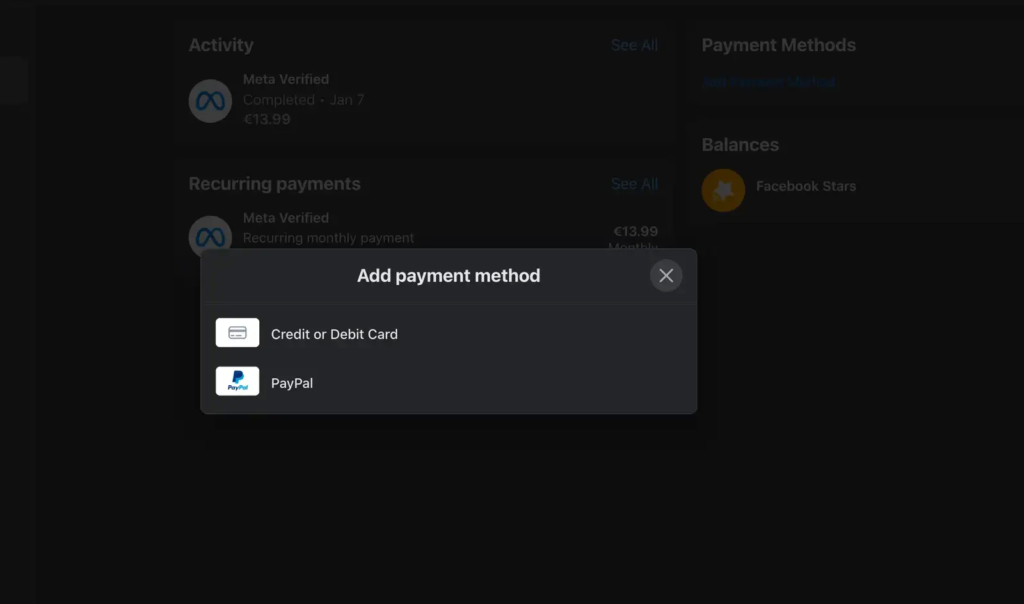 select-payment-methods